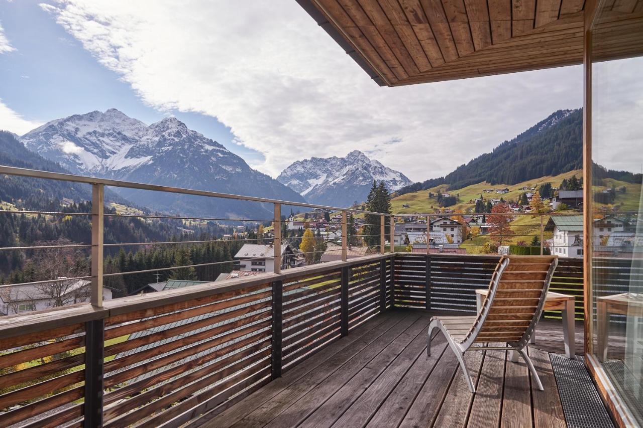 A-Rosa Ifen Hotel Kleinwalsertal Hirschegg  Bagian luar foto View from the hotel